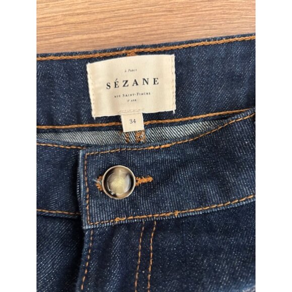 Sezane (Original) 70's Trousers - High Waist Jeans - Picture 8 of 8